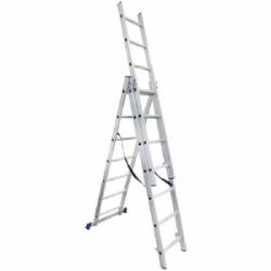 Лестница 3-секционная универсальная Werk LZ3207ВQ 3x7 (35273)