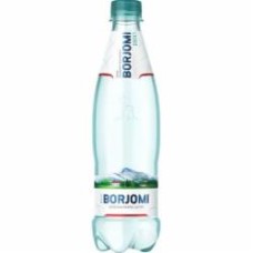 Вода Borjomi сильногазированная минеральная лечебно-столовая 0,5 л