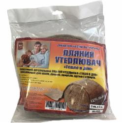 Утеплитель льняной для оконных систем и дверей прямоугольный Тепло в дом 3 см х 5 м светло-коричневый