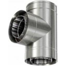 Тройник термо 1 мм нерж/оц Ф120/180 мм 90° Versia-Lux