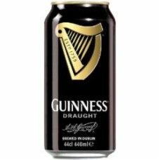 Пиво Guinness Draught темное фильтрованное ж/б 4,1% 0,44 л