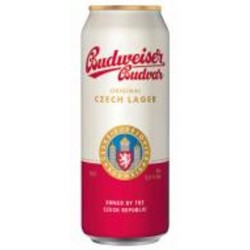 Пиво Budweiser Budvar светлое фильтрованное ж/б 5% 0,5 л