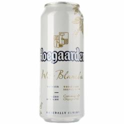 Пиво Hoegaarden White светлое нефильтрованное ж/б 4,9% 0,5 л