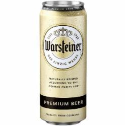 Пиво Warsteiner Premium Verum светлое фильтрованное ж/б 4,8% 0,5 л