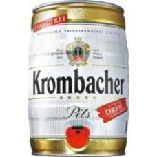 Пиво Krombacher Pils светлое фильтрованное 4,8% 5 л