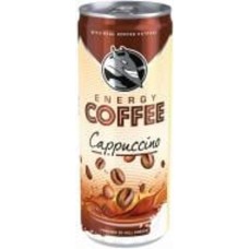 Энергетический напиток HELL Холодный кофе с молоком Energy Coffee Cappuccino 0,25 л