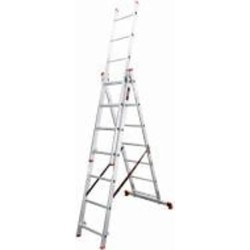 Лестница 3-секционная универсальная BauGut Meister 3T 3х7 (90221495)