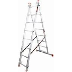 Лестница 3-секционная универсальная BauGut Meister 3T 3х8 (90221496)