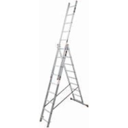 Лестница 3-секционная универсальная BauGut Meister 3T 3х9 (90221497)