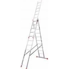 Лестница 3-секционная универсальная BauGut Meister 3T 3х11 (90221499)
