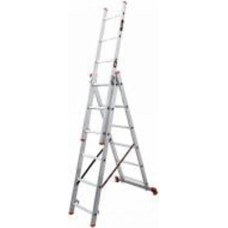 Лестница 3-секционная универсальная BauGut Meister 3T 3х6 (90221459)