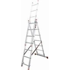 Лестница 3-секционная универсальная BauGut Meister 3T 3х7 (90221460)