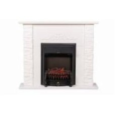 Каминокомплект ASTRA FLAME Ларнака white + HORTON BLACK