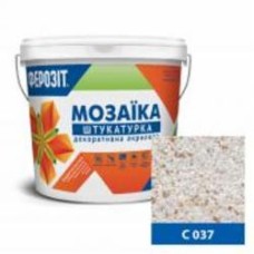 Декоративная штукатурка мозаичная Ферозит Мозаика С-037 1,6 мм 14 кг