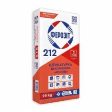Декоративная штукатурка короед Ферозит 212 2 мм 25 кг