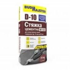 Стяжка для пола BudMajster D-10 цементная М150 25 кг