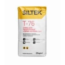 Клей для теплоизоляции Siltek T-76 «ТЕРМО-КОТЕДЖ» 2 в 1 25 кг