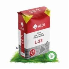 Клей для теплоизоляции ALDI L-33 25 кг