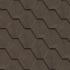 Битумная черепица MATIZOL® RESIDENCE сотая коричневая 3 кв.м