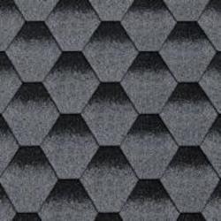 Битумная черепица MATIZOL® RESIDENCE сота графитовый оттененный 3 кв.