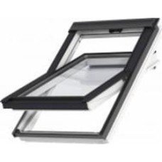 Окно мансардное влагостойкое двухкамерное VELUX Стандарт Плюс 66x118 GLU FK06 0061 верхнее открывание