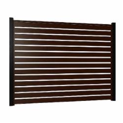 Ограждение Tile ранчо РОДЕО 3000x180 мм 5шт RAL 8019