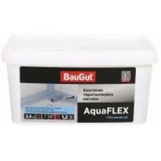 Мастика акриловая BauGut Еластична гідроізоляціяйна мастика AquaFlex 3,5 кг 2 л