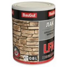 Лак для искусственного камня LFN BauGut полумат прозрачный 0,8 л