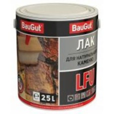Лак для натурального камня LFU BauGut полумат прозрачный 2,5 л