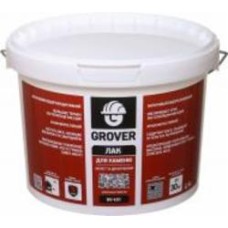 Лак для камня Grover GV 451 Eskaro мокрый эффект 2,5 л бесцветный