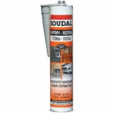 Клей-герметик полиуретановый SOUDAL PU Sealant 290 мл коричневый