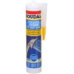 Герметик силиконовый SOUDAL санитарный прозрачный 280 мл
