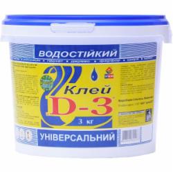 Клей универсальный водостойкий ИРКОМ D3 3кг