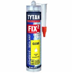 Клей-герметик Tytan FIX² Clear 290 мл прозрачный