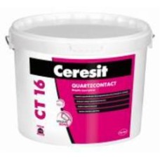 Грунтовочная краска адгезионная Ceresit CT 16 QUARTZCONTACT 10 л