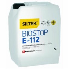 Противогрибковое средство для минеральных поверхностей Biostop E-112 Siltek 5 л