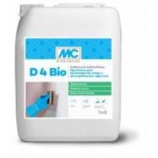 Грунтовка фунгицидная адгезионная MC-Bauchemie D4 Bio для поглинаючих основ з антигрибковим ефектом 5 л