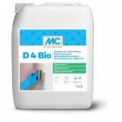 Грунтовка фунгицидная адгезионная MC-Bauchemie D4 Bio для поглинаючих основ з антигрибковим ефектом 5 л
