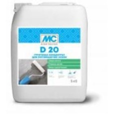 Грунтовка адгезионная MC-Bauchemie D20 1:5 высококонцентрированная для поглощающих оснований 5 л