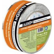 Лента клейкая алюминиевая армированная ALENOR 50 мм x 40 м Alenor