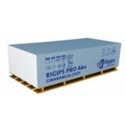 Гипсокартон акустический Rigips PRO Aku тип A 2000x1200x12,5 мм (2,4 кв.м)