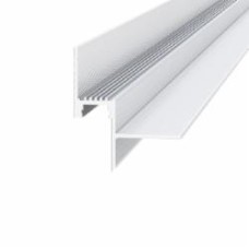 Профиль теневого шва с LED каналом ПАС-3410 RAL-9016 мат 3м