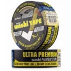Лента малярная Blue Dolphin WASHI -XF7 ULTRA PREMIUM Премиум класс 48 мм x 50 м