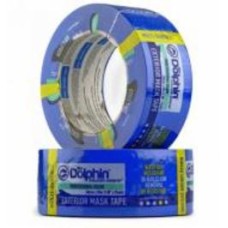 Лента малярная Blue Dolphin TARP & STUCCO голубая 48 мм x 25 м