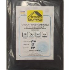 Пленка полиэтиленовая ODE 3х10 м черный 100 мкм полурукав