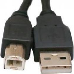 Кабель PowerPlant USB Am – USB Bm 1 м черный (DV00DV4060) Magnetic