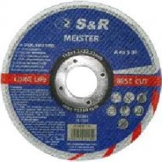 Круг отрезной по металлу S&R Meister 115x1,2x22,2 мм