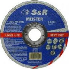 Круг отрезной по металлу S&R Meister 125x1,2x22,2 мм