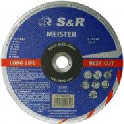 Круг отрезной по металлу S&R Meister 230x2,0x22,2 мм