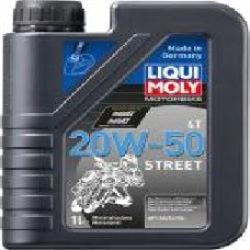 Моторное масло Liqui Moly Motorbike 4T Street 20W-50 1 л (1500)